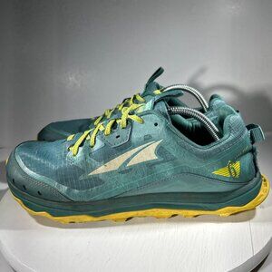 Altra Lone Peak 6 Mens Hiking Trail Running Shoes Size 11 Sneakers Teal Outdoor